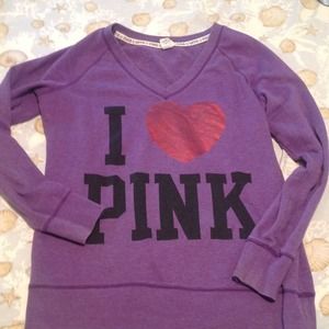 PINK by Victoria Secret sweatshirt Sz L