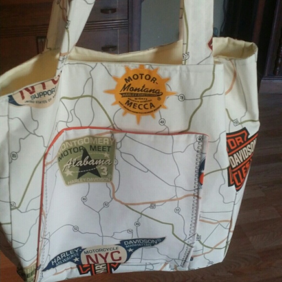 Harley Davidson tote bag