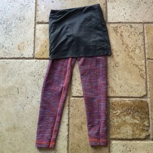 Lululemon fold over capris