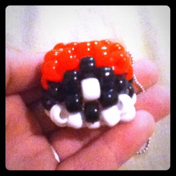 💫Homemade Pokeball Necklace💫