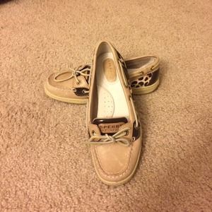 New Sperry's! Leopard accent