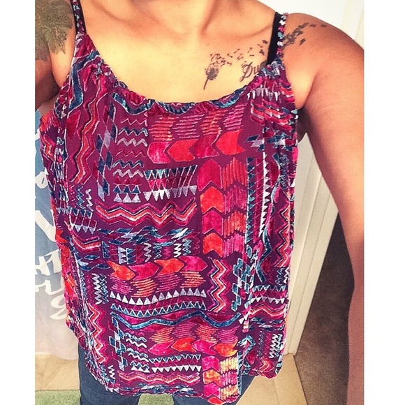 Colorful Aztec Cami
