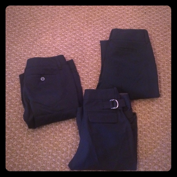 Bundle! 3 Pair of Black Name Brand Pants