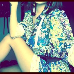 Short 3/4 sleeve dress