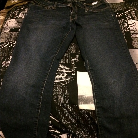 Denim jeggings