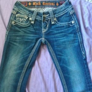 Rock revival jeans size 24