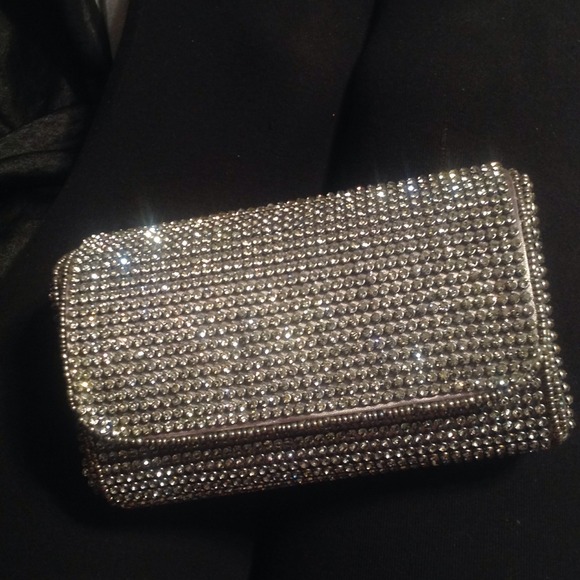 Rhinestone clutch