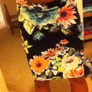 Floral skirt