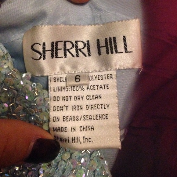 2014 Sherri Hill High/Low dress - Picture 2 of 4
