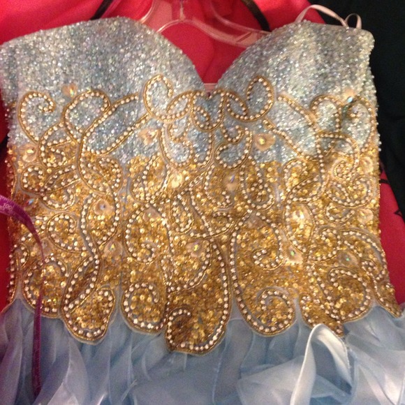 2014 Sherri Hill High/Low dress - Picture 3 of 4