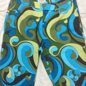 Talbots mutil-color Capri pant