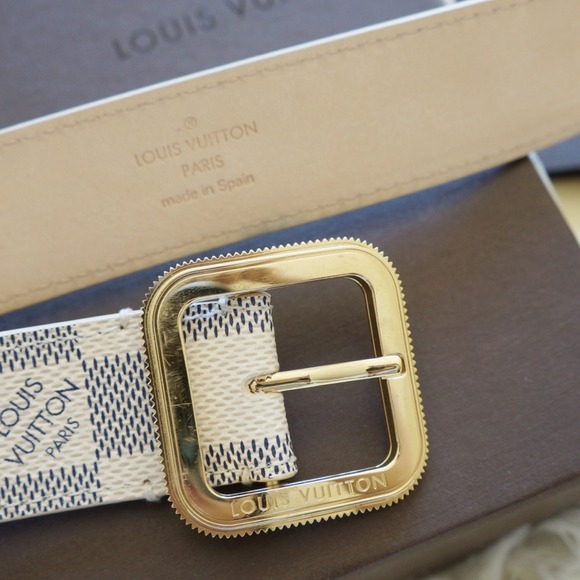 SOLD🍀Louis Vuitton Tresor DAMIER Belt for women - Picture 4 of 4