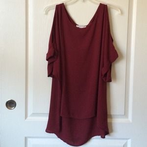 Maroon shirt