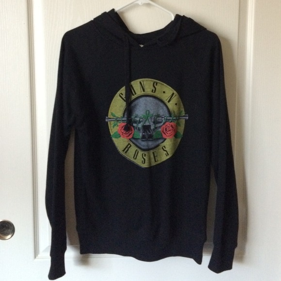 Printed pullover hoodie