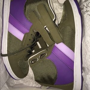 Military Purple sneakers