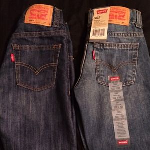 2 Levi's jeans, new Versace crystal noir perfume