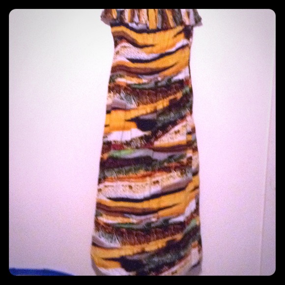 Nice strapless dress