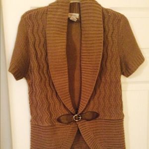 Sweater, brown/taupe, med.
