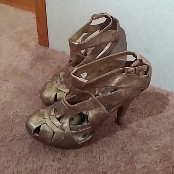 Gold Heels