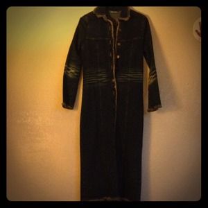 Long Denim coat