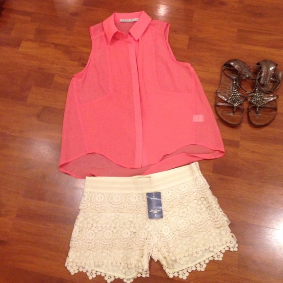 Chloe k sheer top