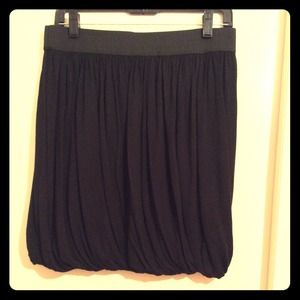 Black Bubble Skirt