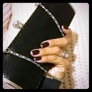 Black clutch with Bling