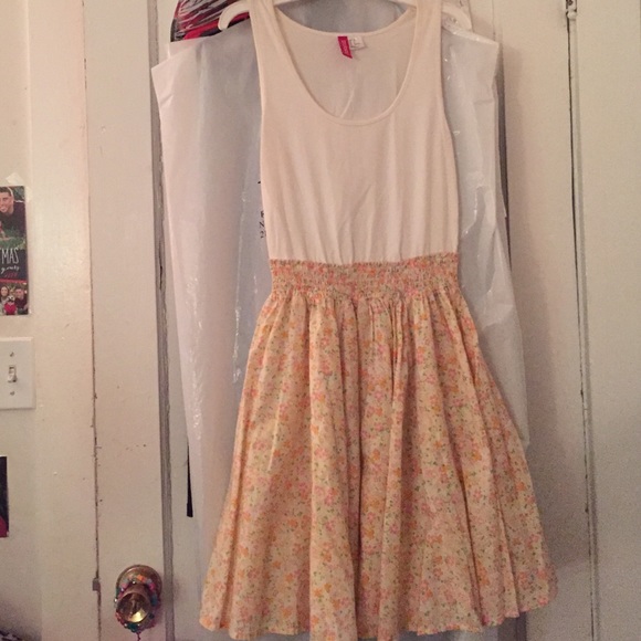 Summer flower print dress