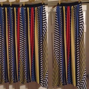 ABSOLUTELY GORGEOUS FESTIVE MULTICOLOR MAXI SKIRT