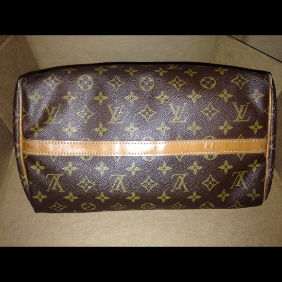 Authentic Louis Vuitton French company speedy 30 - Picture 2 of 4
