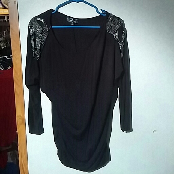 Black studded Tunic
