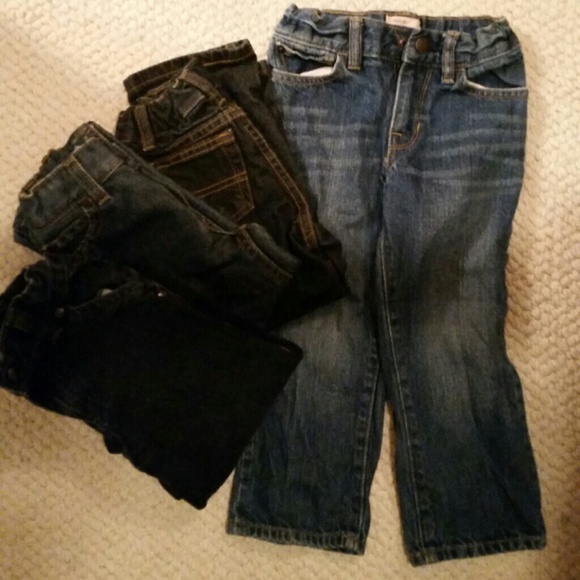 Bundle! 4 pairs of little boys jeans!