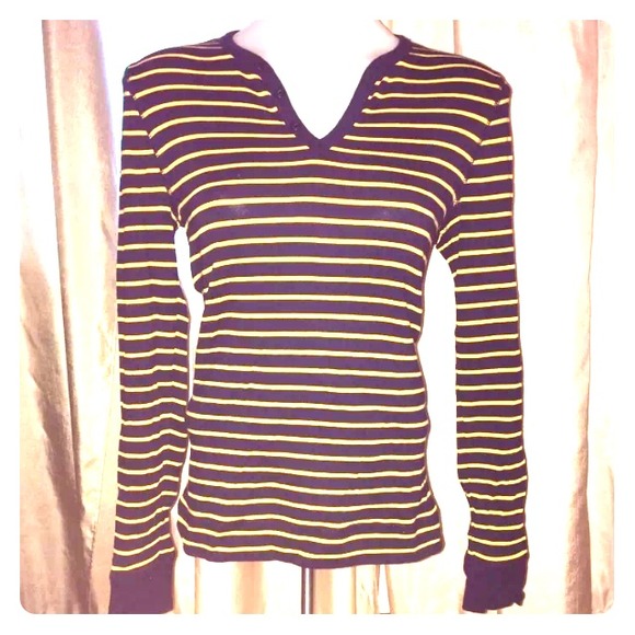 Black & Yellow Shirt by LRL