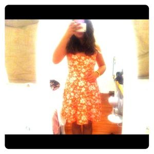 PINK hollister skater dress