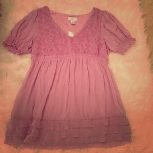 Lavender tunic from LOFT NWT