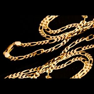 14k solid yellow Miami cuban link chain