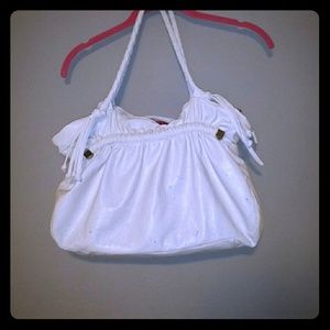 White purse