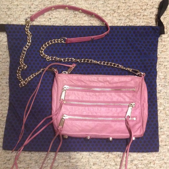Rebecca Minkoff Handbags - Rebecca Minkoff mini 5 Zip Chain purse bag lilac