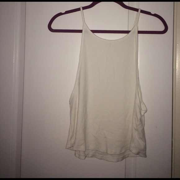 BRANDY MELVILLE white halterish tank