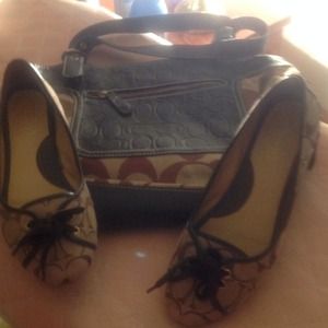 Coach bundle (purse and shoes)