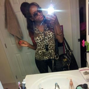 Cute chettah print top