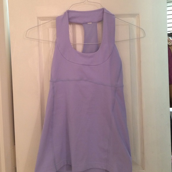Lululemon scoop neck tank lavender