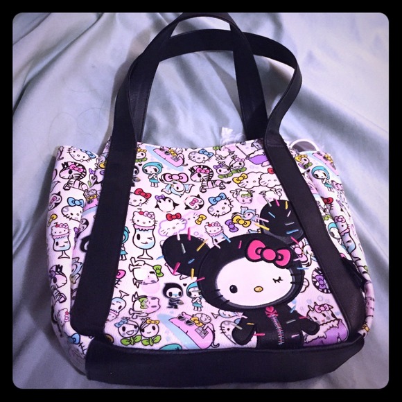 🚫trades🚫Tokidoki hello kitty small tote bag
