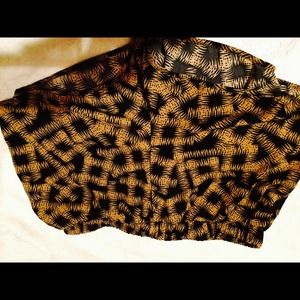 Patterned shorts from forever 21