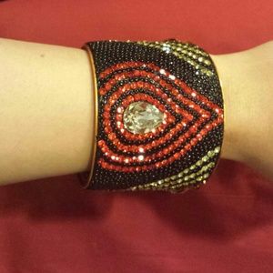Handmade Crystal Bangle