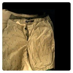Quicksilver palm tree shorts