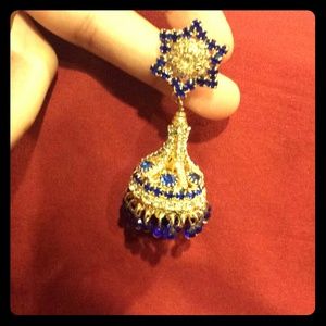 Exquisite Royal Blue Earrings