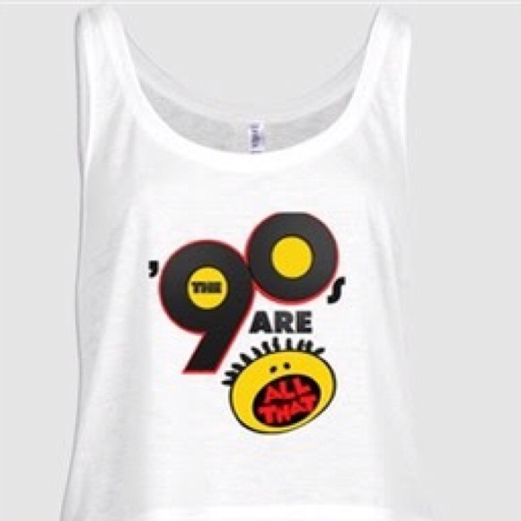 90s Are All That Crop Top