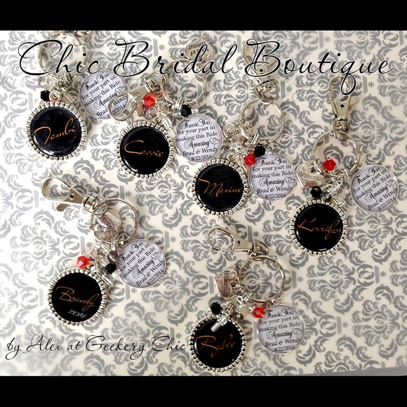 Bridesmaids personalized wedding gifts - Picture 1 of 2