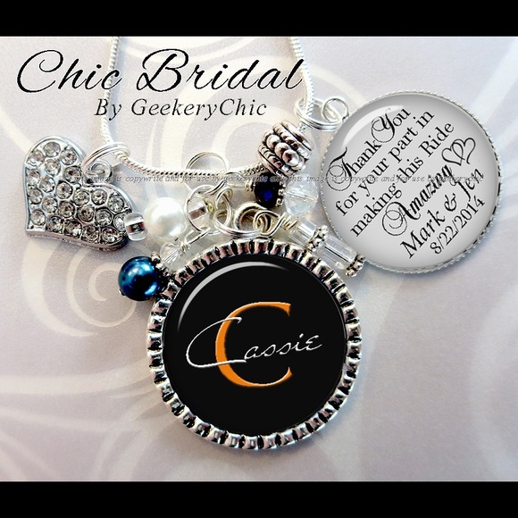 Bridesmaids personalized wedding gifts - Picture 2 of 2